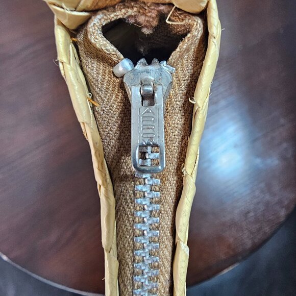 Vintage Hand Woven Pouch - Picture 3 of 3